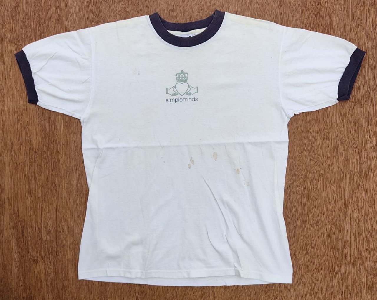 image of Anvil x Made In USA Vintage Tee D - 29 Simpleminds in White, Men's (Size Medium)