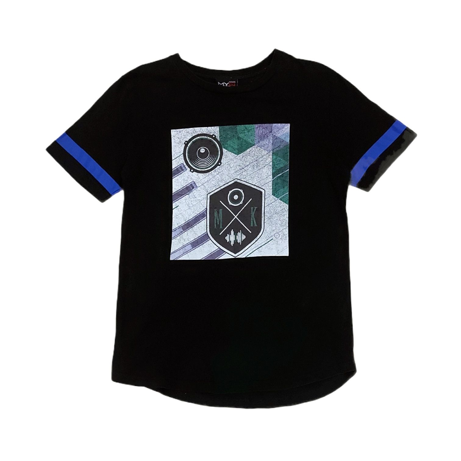 Designer × Marlboro RARE! MARLBORO ABSTRACT GRAPHIC FOOTBALL STYLE Size US M / EU 48-50 / 2 - 1 Thumbnail