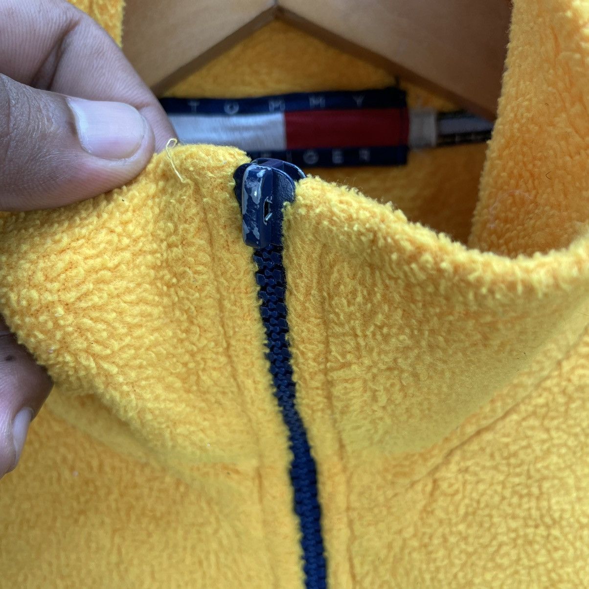 Tommy Hilfiger × Vintage Tommy Fleece Half Zipper Jacket Size US L / EU 52-54 / 3 - 4 Thumbnail