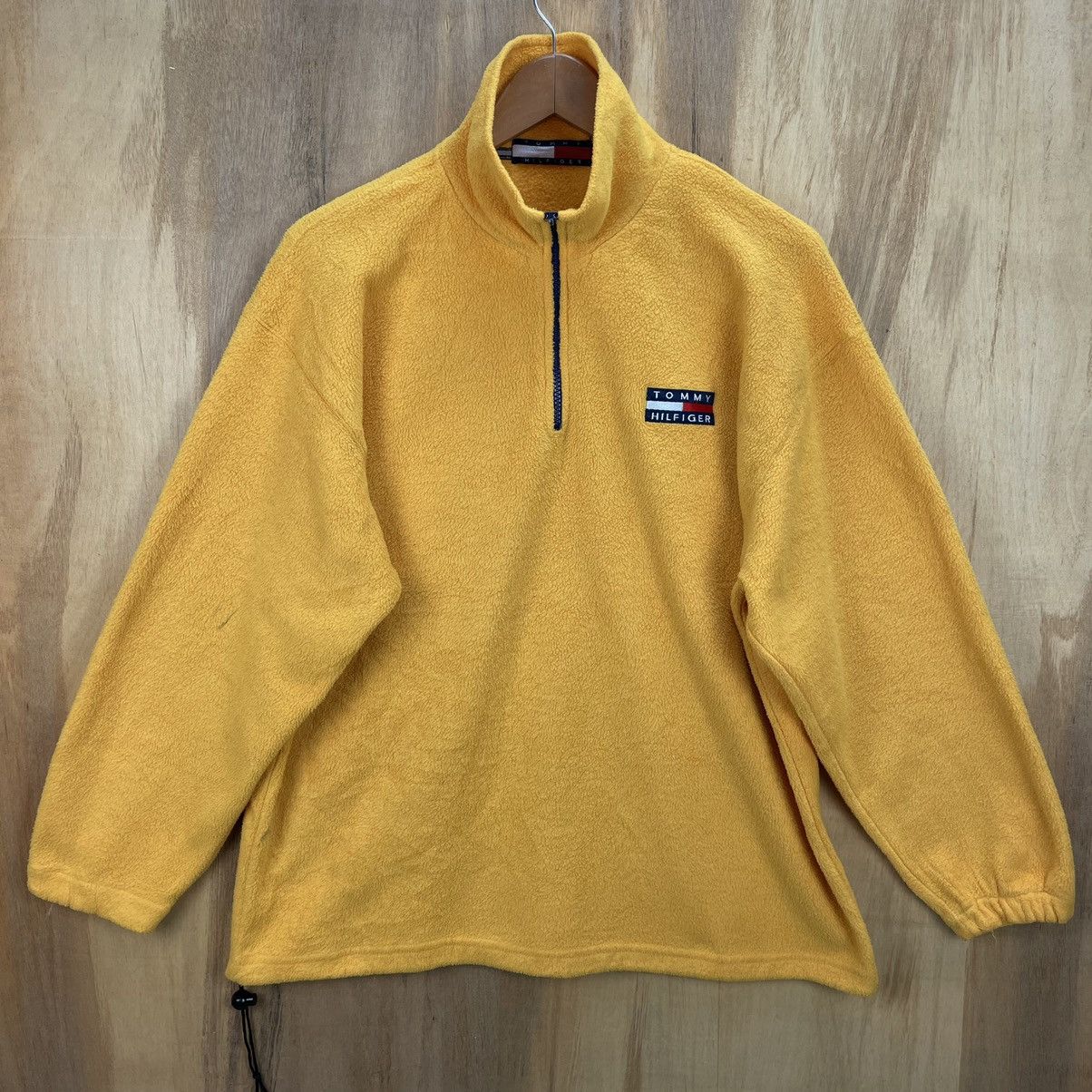 Tommy Hilfiger × Vintage Tommy Fleece Half Zipper Jacket Size US L / EU 52-54 / 3 - 1 Thumbnail