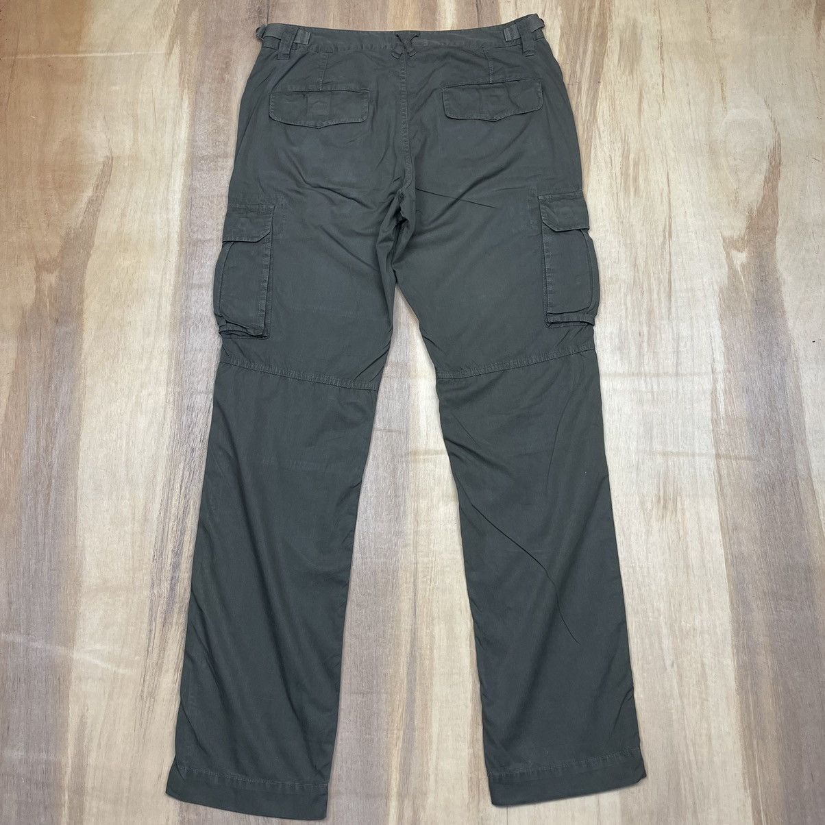 Japanese Brand Lowrys Farm Olive Green Cargo Pants Size US 31 - 2 Thumbnail