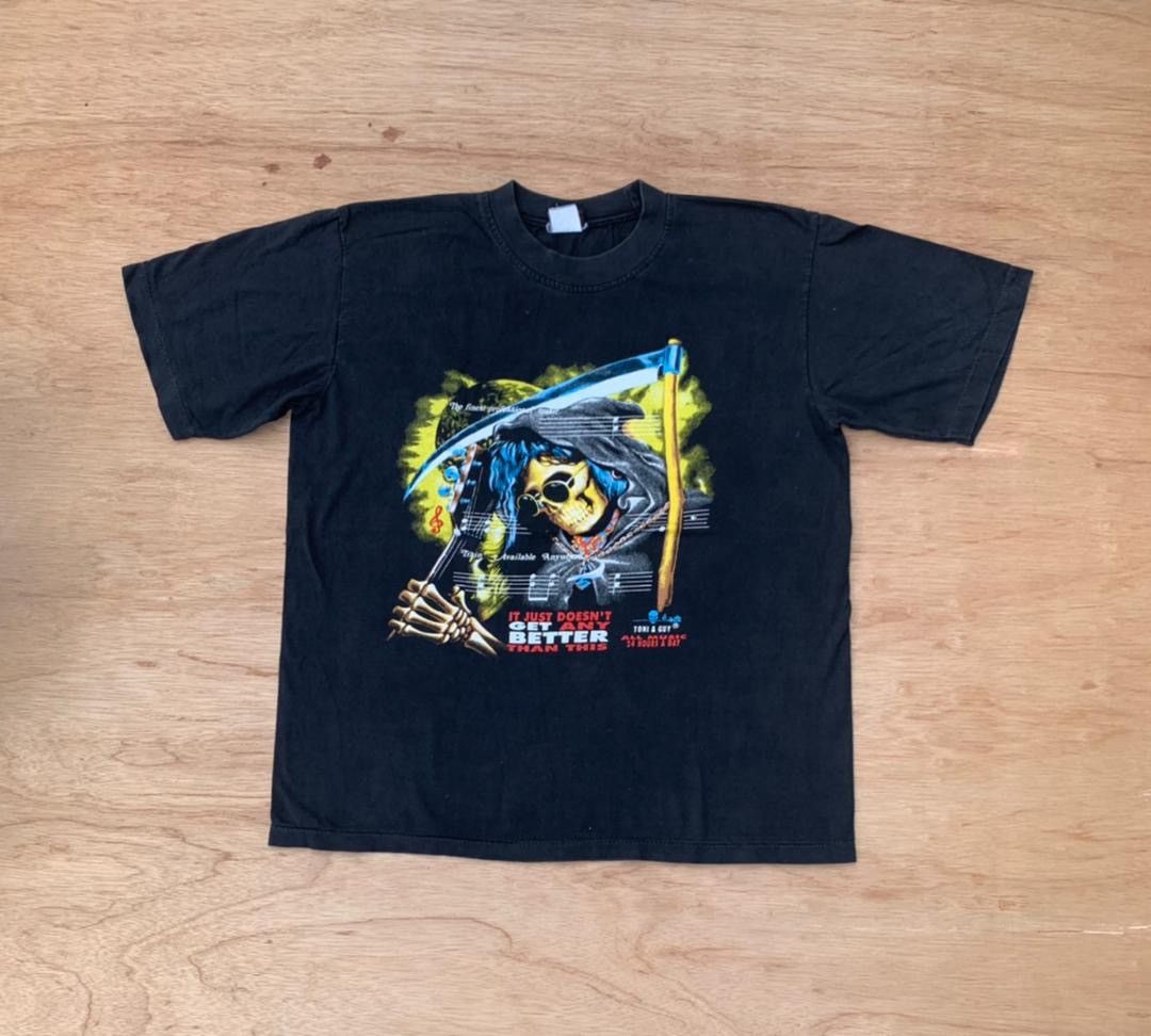 image of Vintage Tee C4 Tony And Guy in Black, Men's (Size Large)