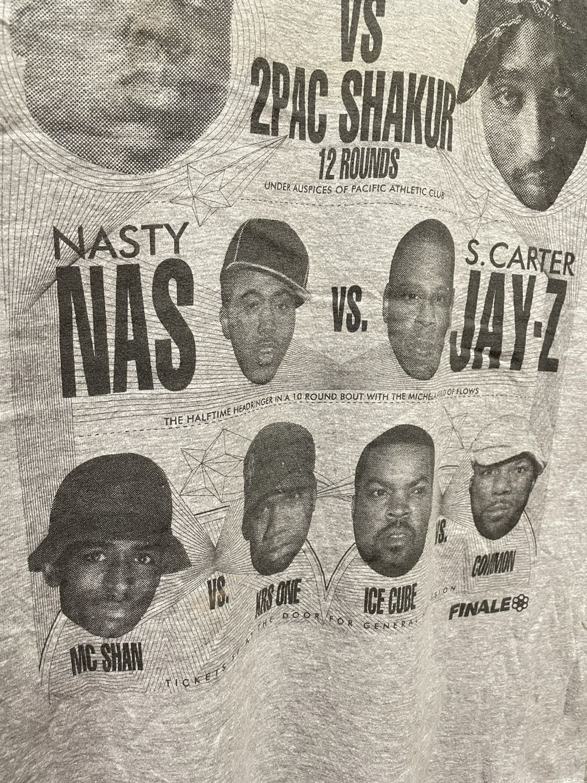 Rap Tees 2Pac Shakur vs Biggie Smalls Size US M / EU 48-50 / 2 - 4 Thumbnail