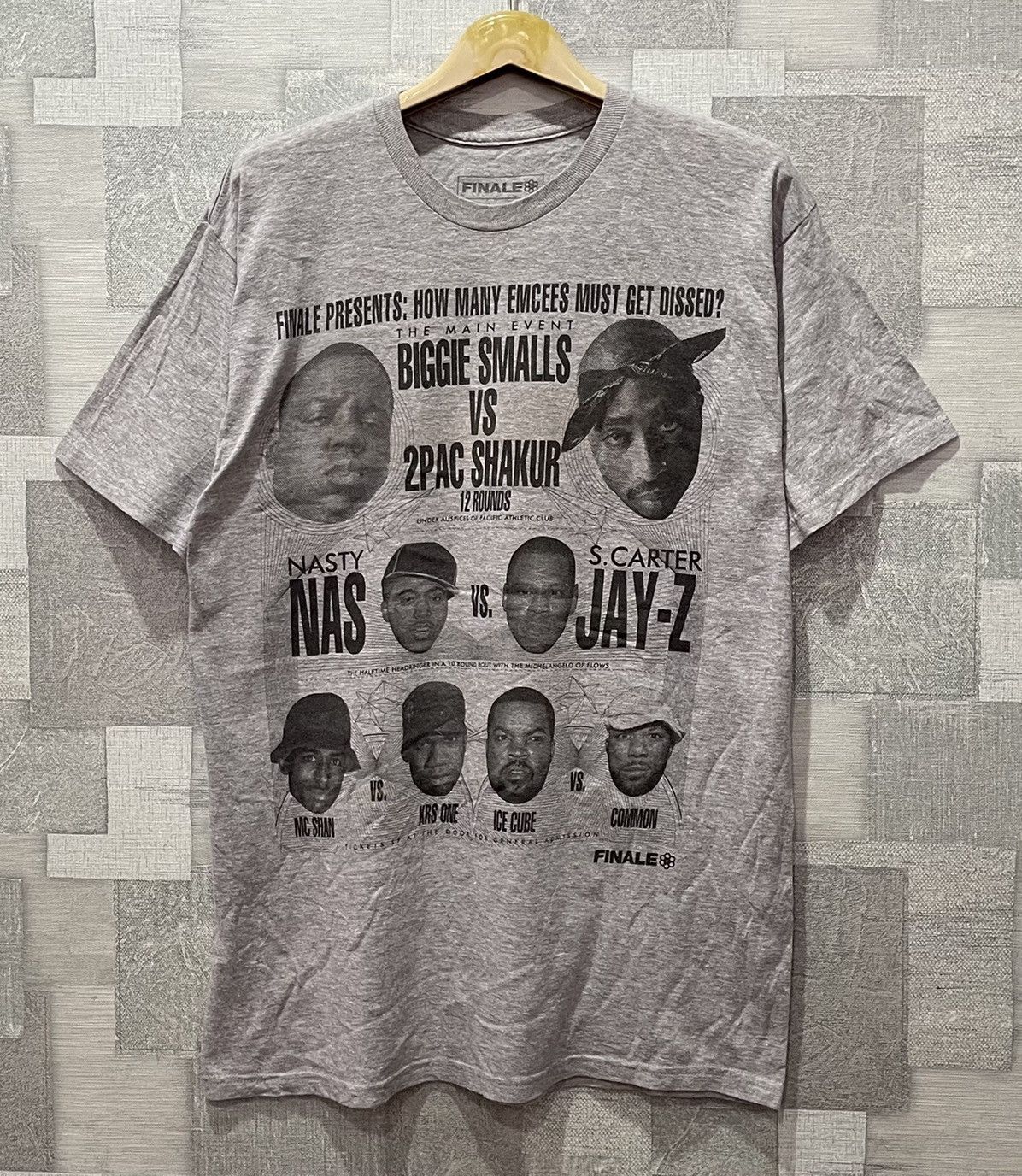 Rap Tees 2Pac Shakur vs Biggie Smalls Size US M / EU 48-50 / 2 - 1 Thumbnail