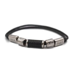 Shop Louis Vuitton MONOGRAM Lv slim bracelet (M6456E, M6456D) by