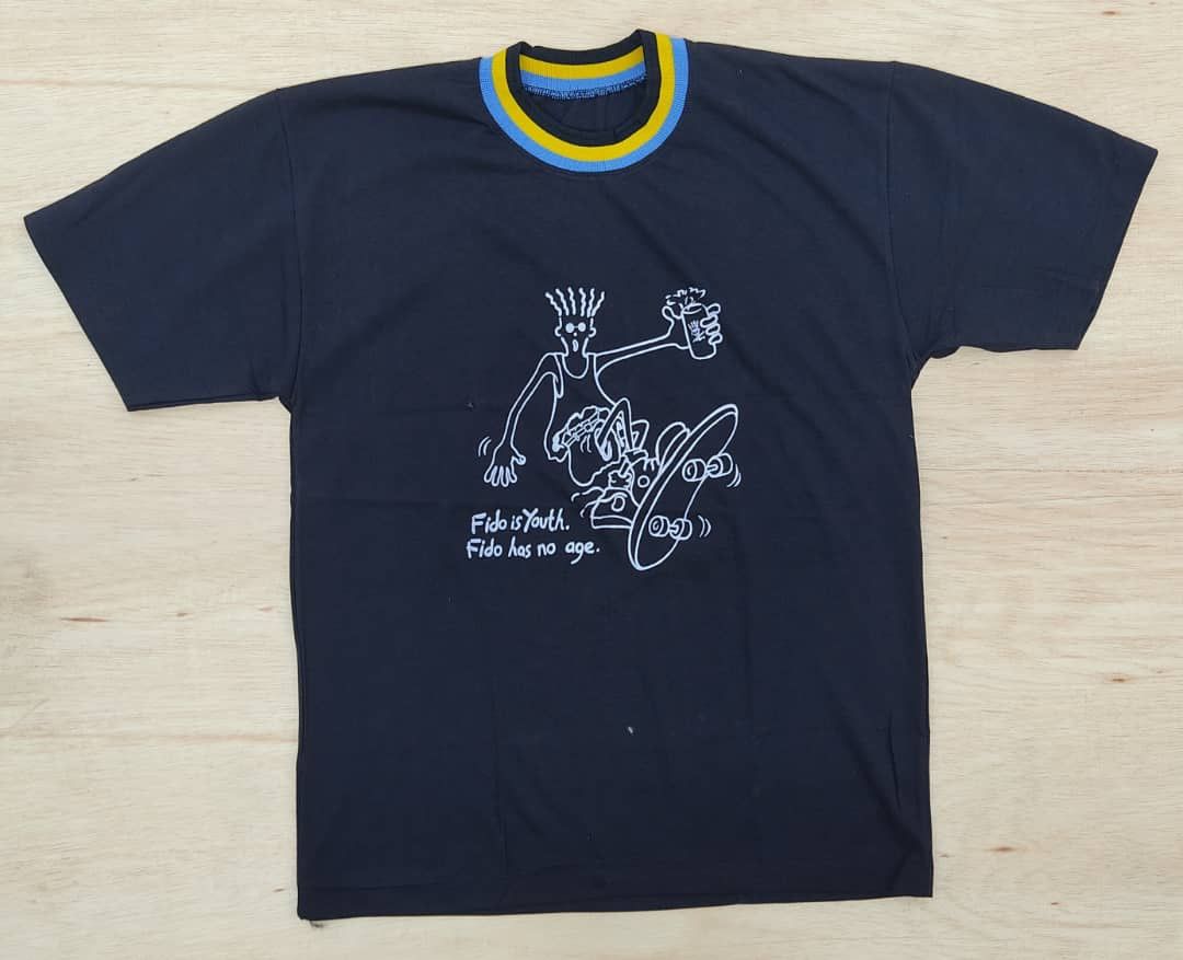Vintage vintage tee Fido Dido tee C7 Size US M / EU 48-50 / 2 - 1 Thumbnail