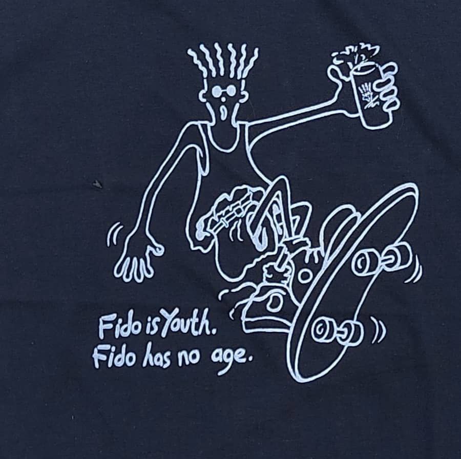 Vintage vintage tee Fido Dido tee C7 Size US M / EU 48-50 / 2 - 2 Thumbnail