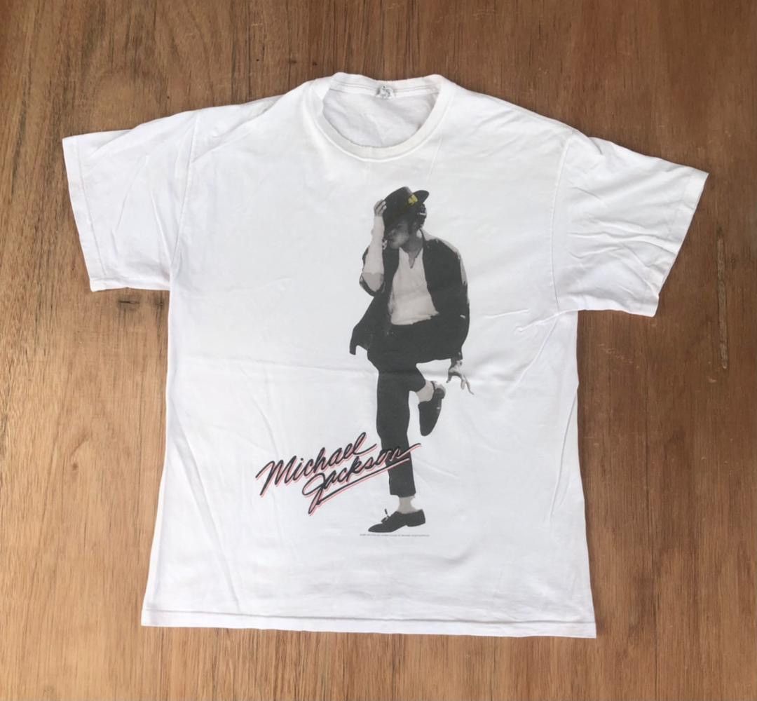 Michael Jackson × Vintage vintage tee Michael Jackson D1 Size US L / EU 52-54 / 3 - 1 Thumbnail