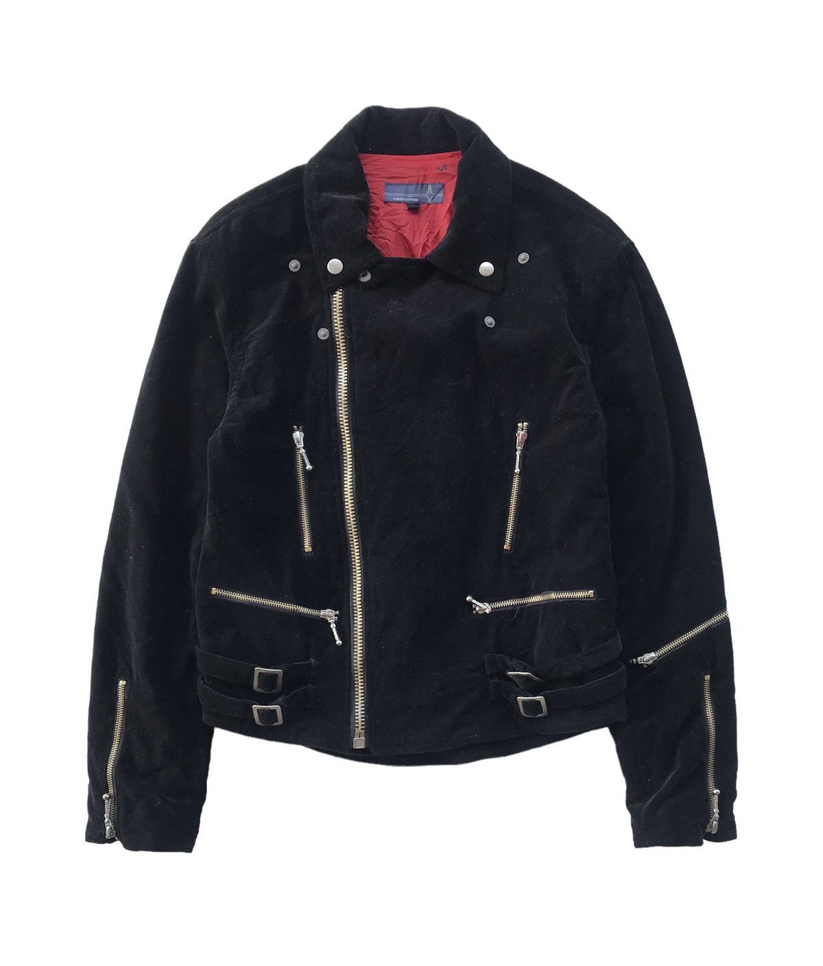 image of Seditionaries x Vintage Suggestion Bondage Corduroy Punk Jacket in Black, Men's (Size Medium)