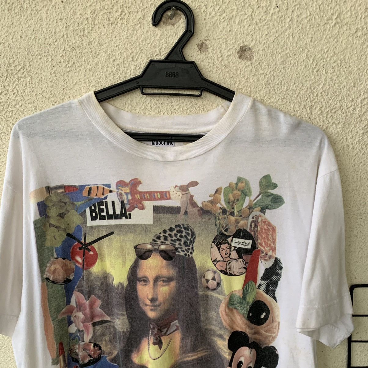 Moschino Moschino Natural Ferma Monalisa image tshirt tee Size US M / EU 48-50 / 2 - 7 Thumbnail