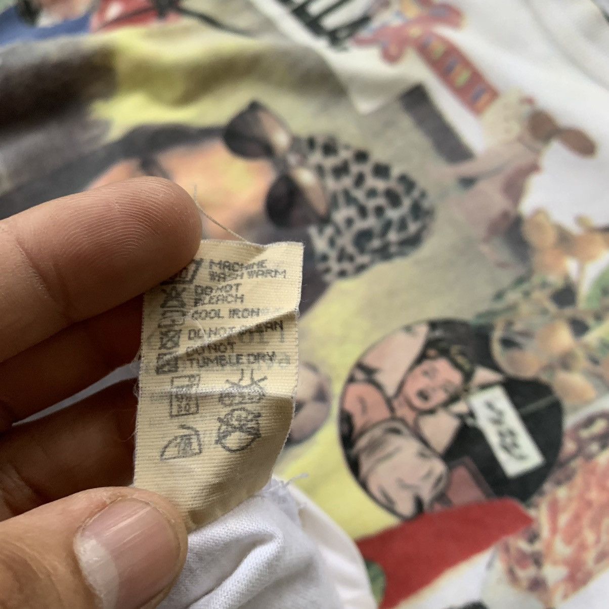 Moschino Moschino Natural Ferma Monalisa image tshirt tee Size US M / EU 48-50 / 2 - 10 Thumbnail
