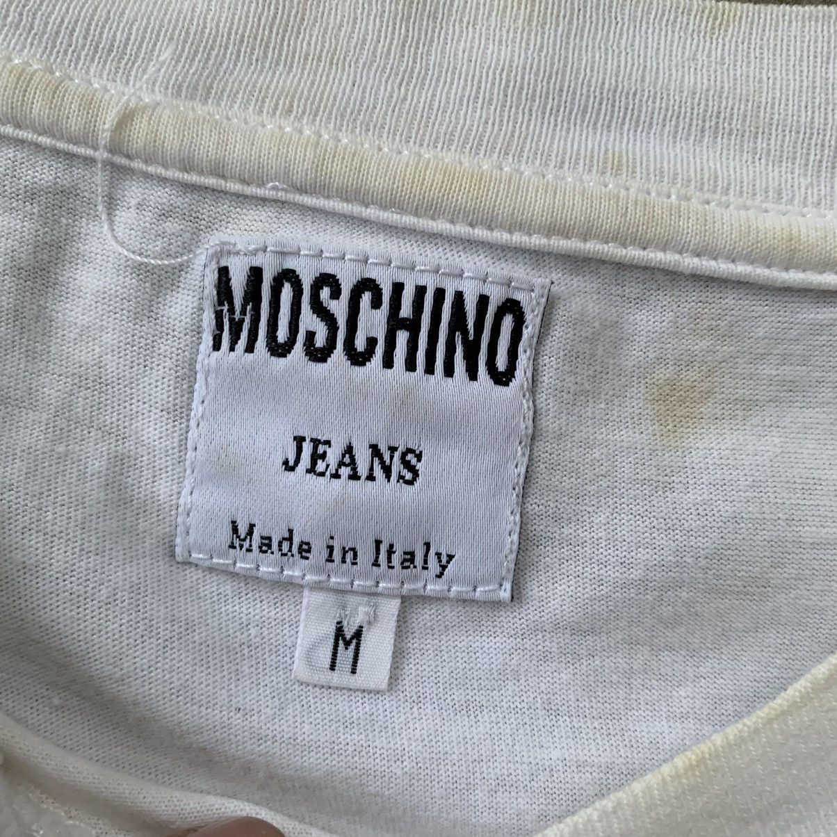 Moschino Moschino Natural Ferma Monalisa image tshirt tee Size US M / EU 48-50 / 2 - 4 Thumbnail