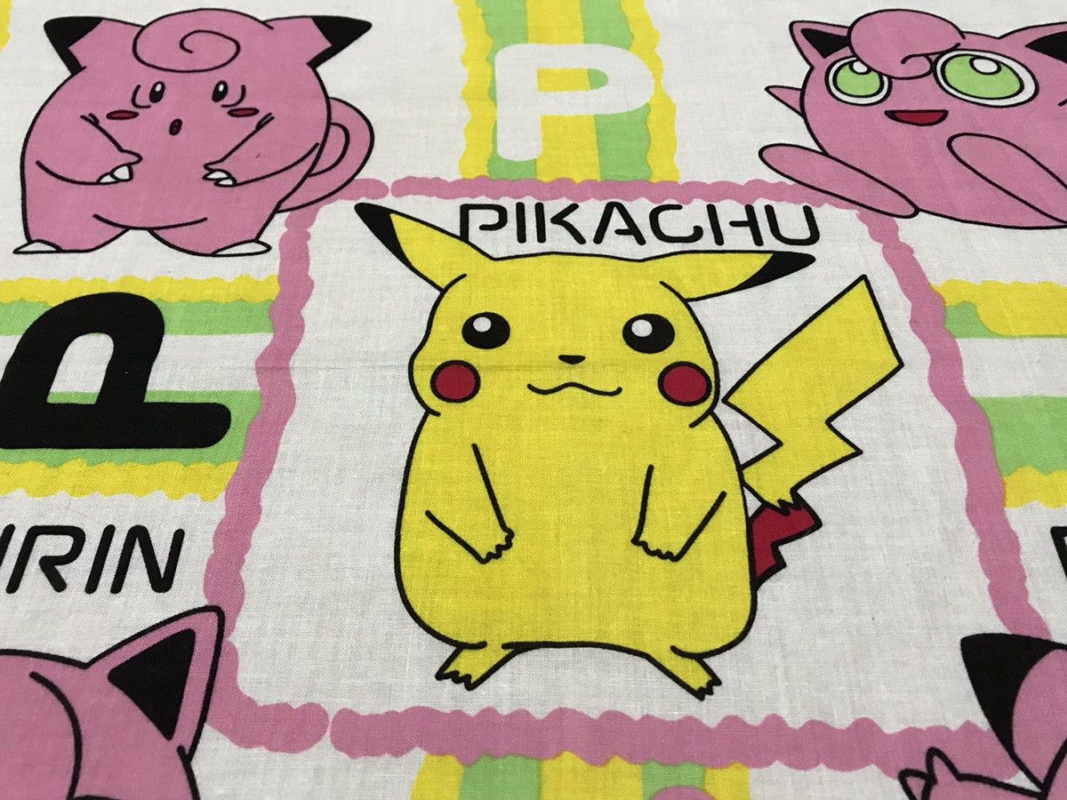 Cartoon Network × Japanese Brand × Pokemon pokemon bandana pocket square handkerchief Size ONE SIZE - 2 Thumbnail