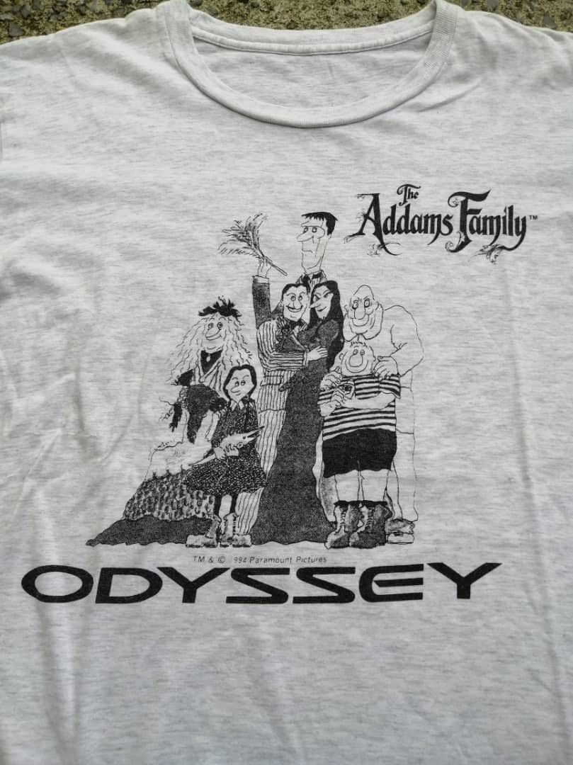 Vintage Vintage 90s The Adams Family Odyssey Tee Size US M / EU 48-50 / 2 - 5 Thumbnail