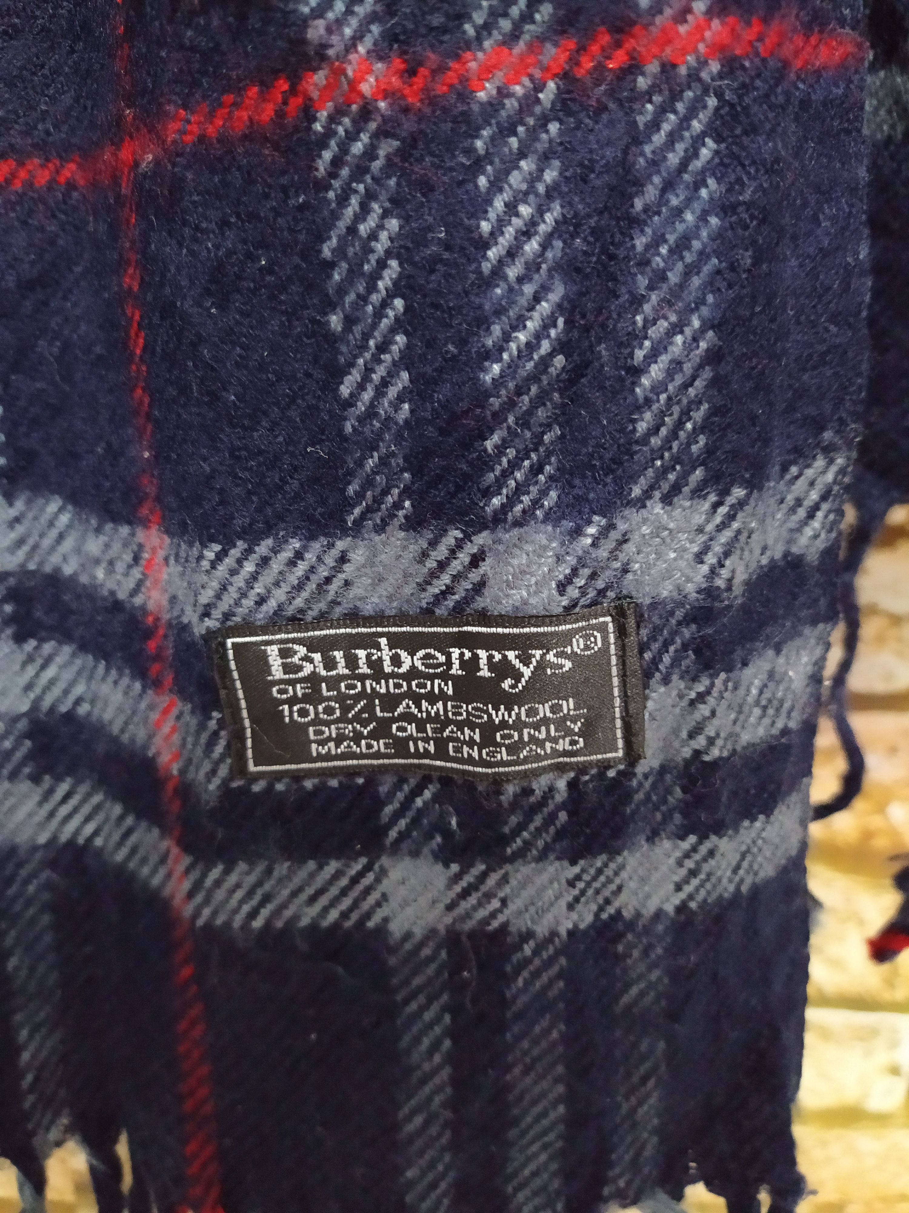 Burberry BURBERRY MUFFKER SCARVES NOVA CHECK LAMBWOOLS (C55) Size ONE SIZE - 2 Thumbnail