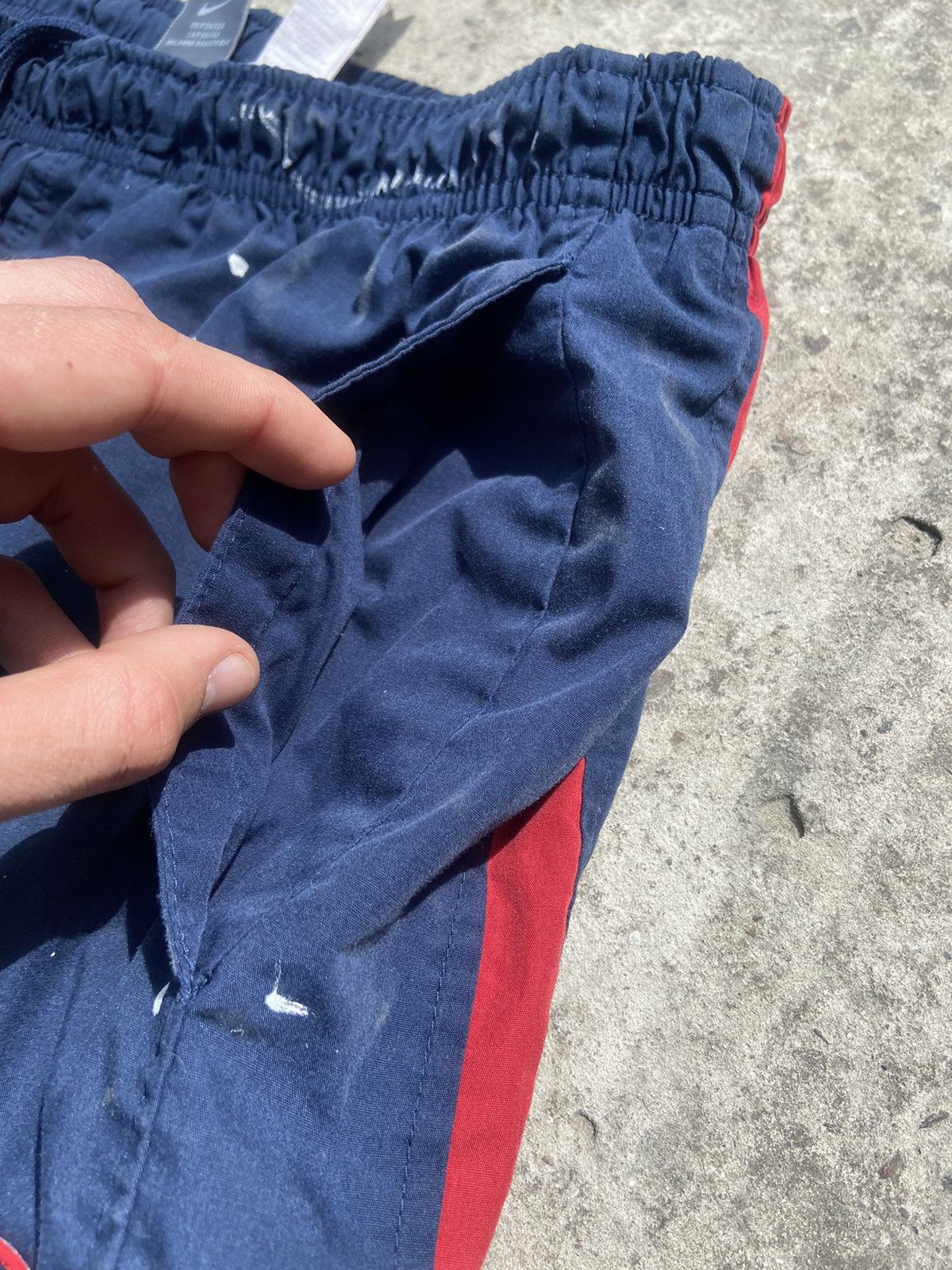 Nike × Vintage Y2k vintage Nike pants joggers track 90s rare Streetwear VTg Size US 37 - 5 Thumbnail