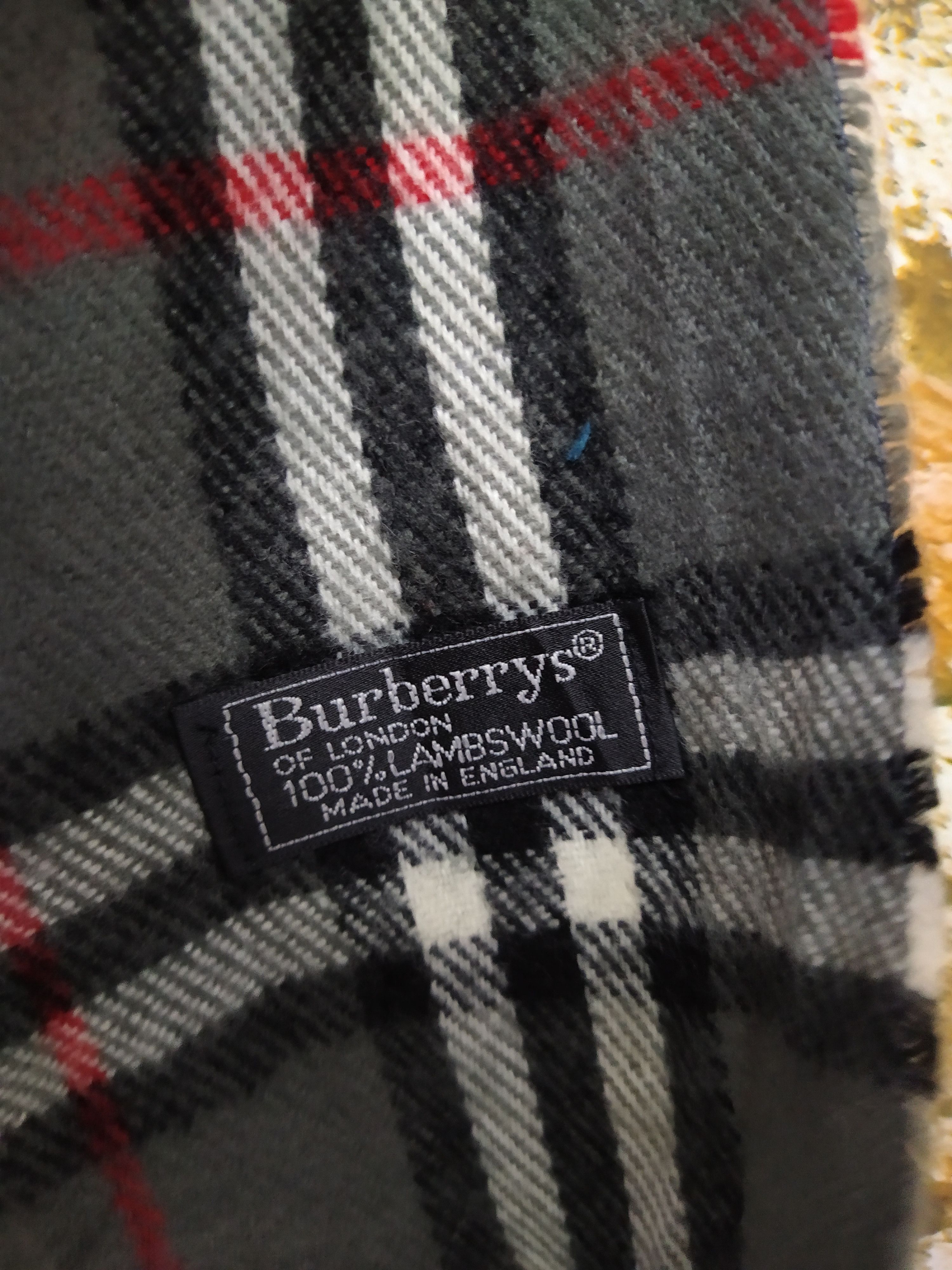 Burberry BURBERRY MUFFKER SCARVES NOVA CHECK LAMBWOOLS (C59) Size ONE SIZE - 2 Thumbnail