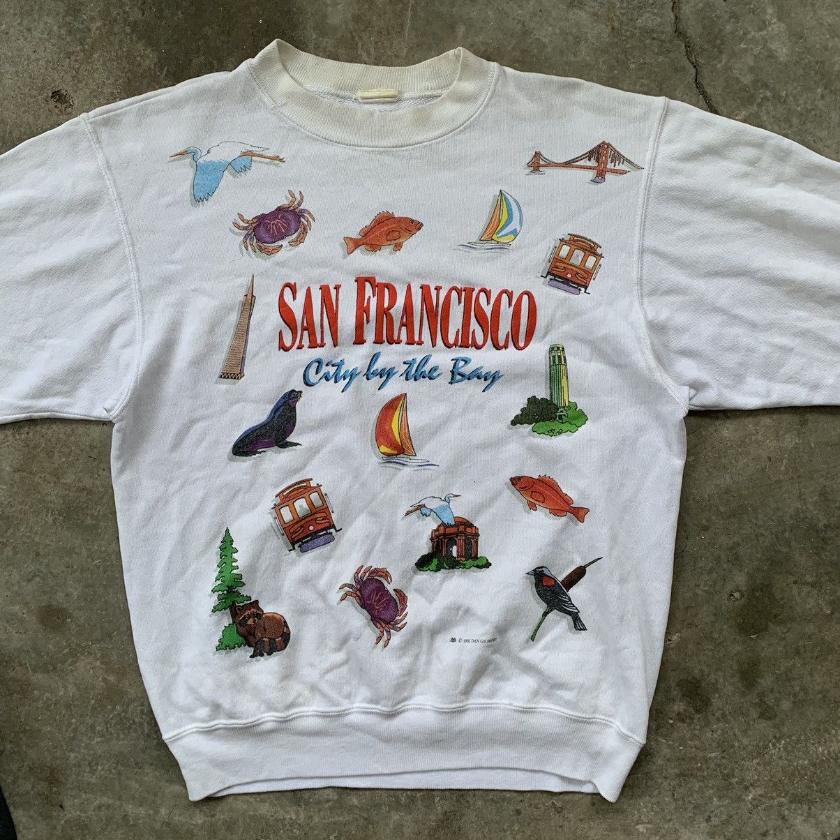 Vintage San Francisco city by the bay vintage 90s sweatshirt Size US M / EU 48-50 / 2 - 6 Thumbnail