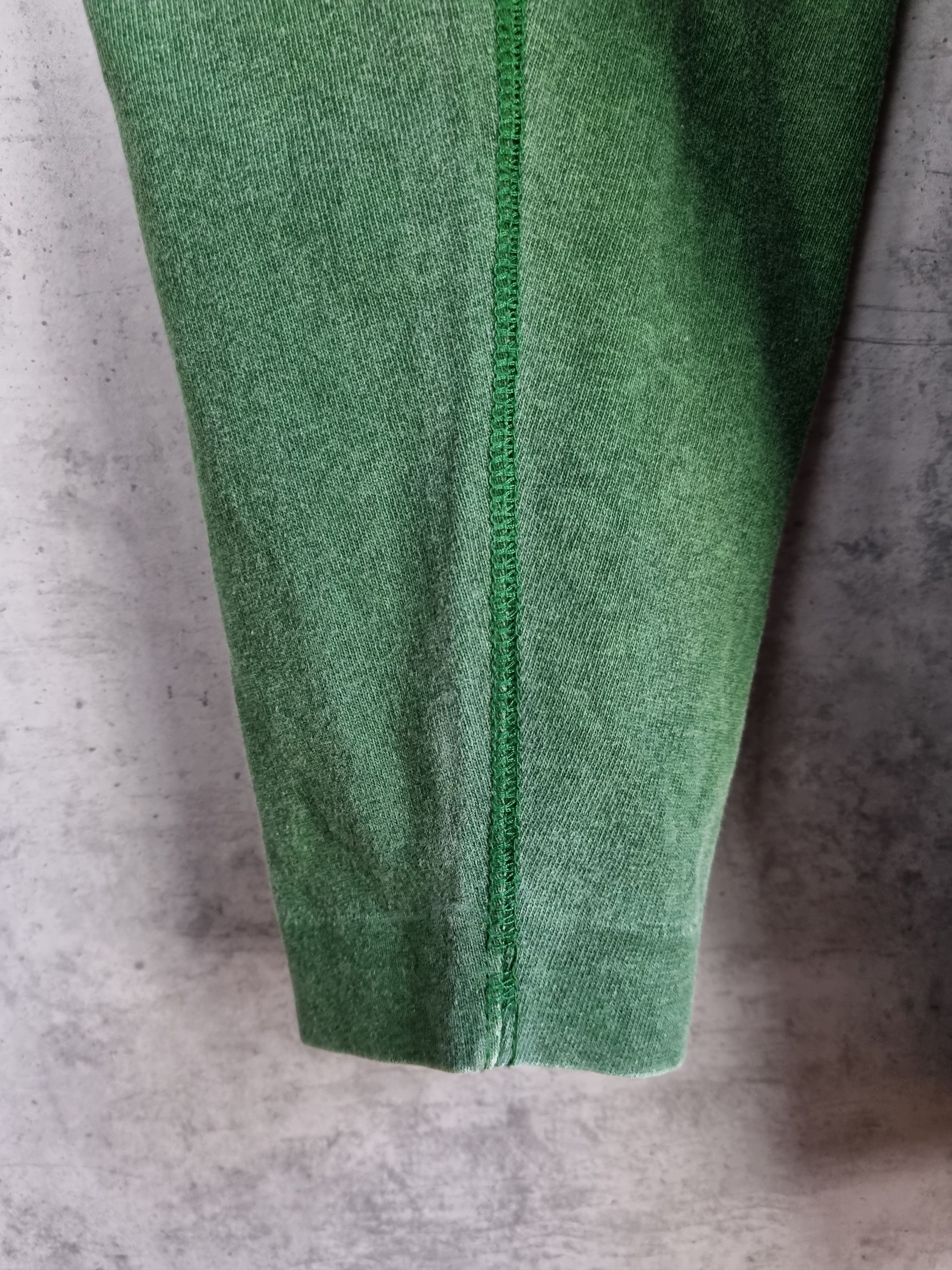 Stone Island × Vintage 90s Stone Island Vintage Faded Green Logo Long Sleeve Size US S / EU 44-46 / 1 - 15 Thumbnail