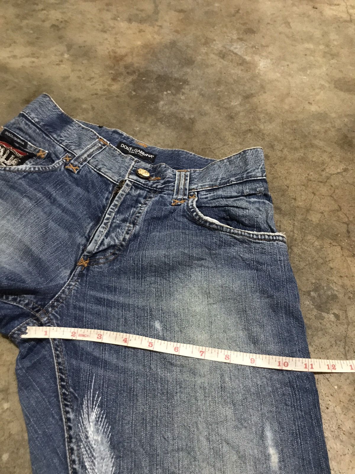 Dolce & Gabbana Dolce & gabbana denim jeans s28 Size US 28 / EU 44 - 14 Thumbnail