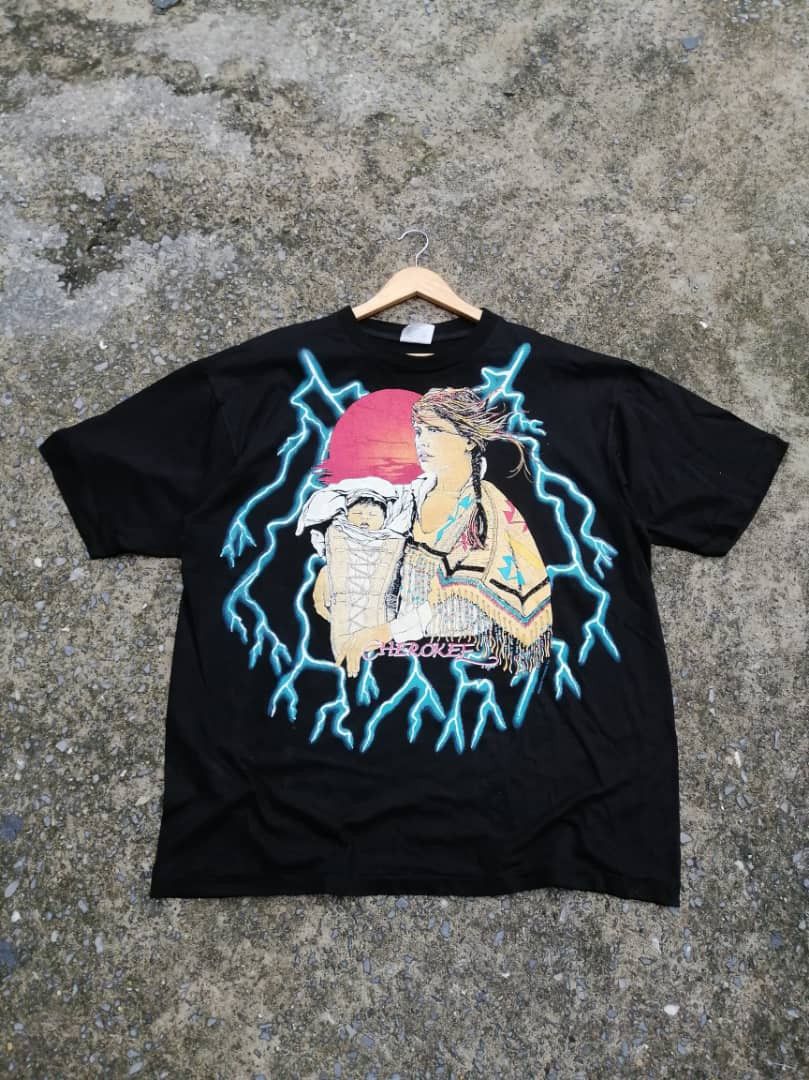 Other American Thunder Cherokee Tee Size US XL / EU 56 / 4 - 1 Thumbnail