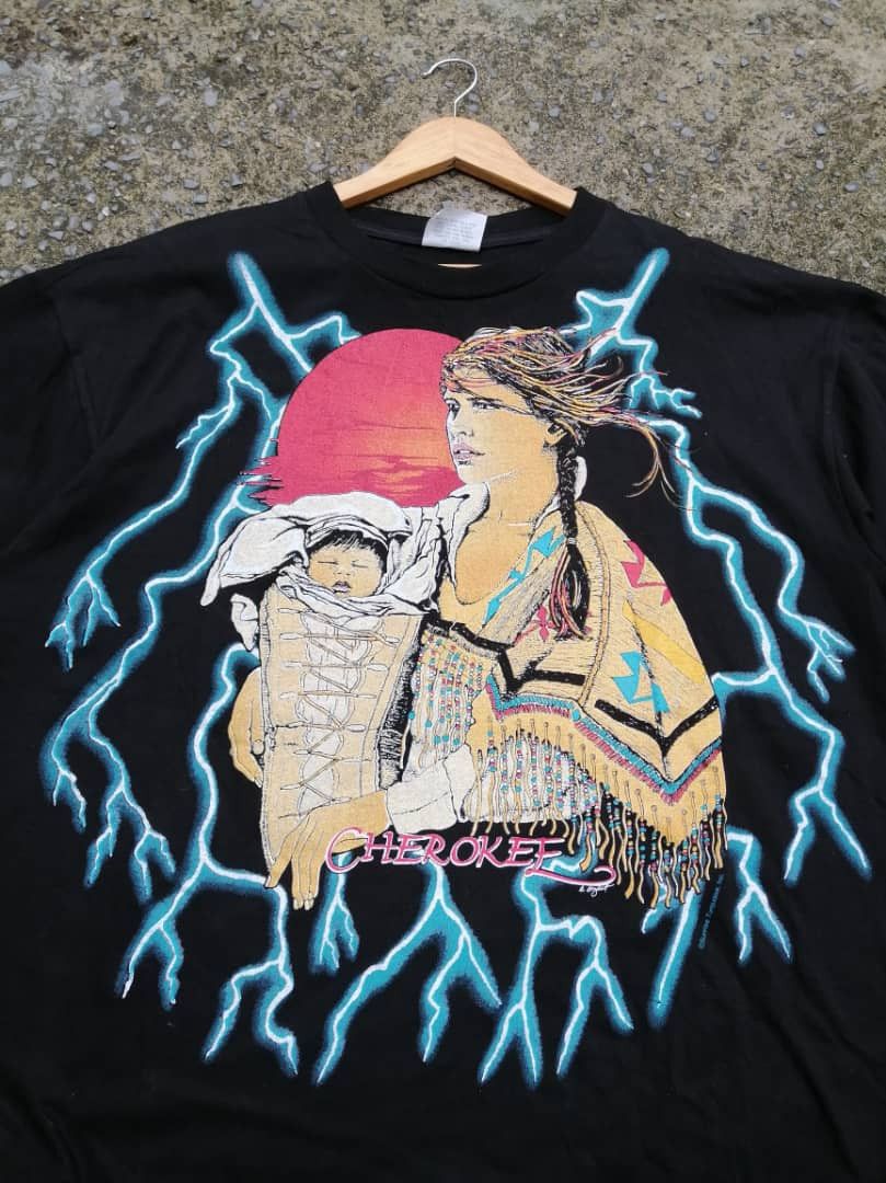 Other American Thunder Cherokee Tee Size US XL / EU 56 / 4 - 2 Thumbnail