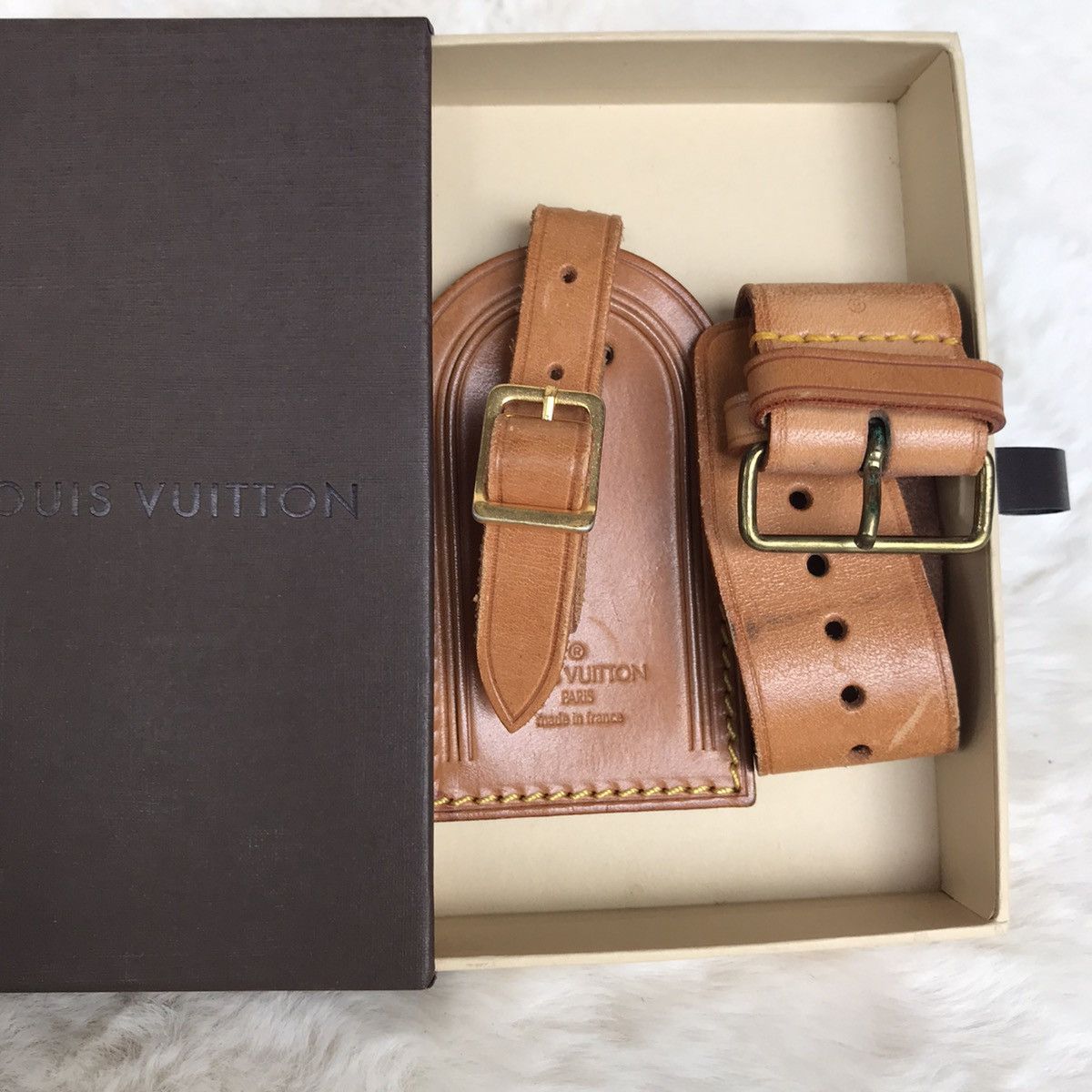 Louis Vuitton AUTHENTIC LOUIS VUITTON NAME TAG ACCESSORY LUGGAGE TAG Size ONE SIZE - 10 Thumbnail