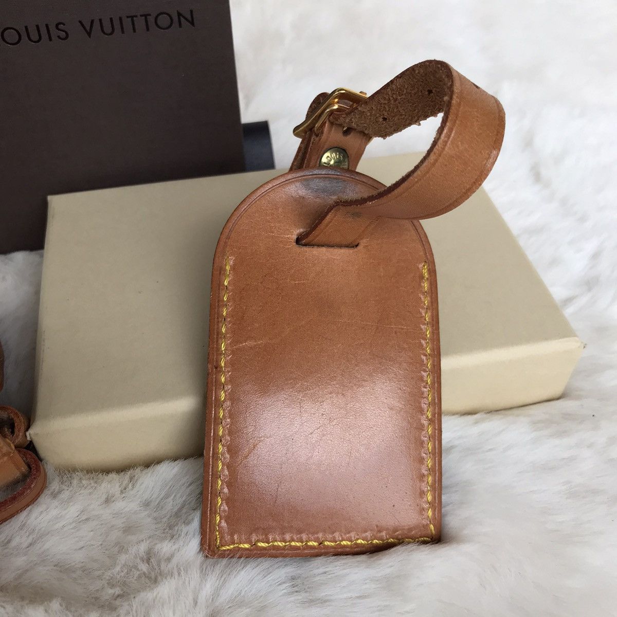 Louis Vuitton AUTHENTIC LOUIS VUITTON NAME TAG ACCESSORY LUGGAGE TAG Size ONE SIZE - 7 Thumbnail