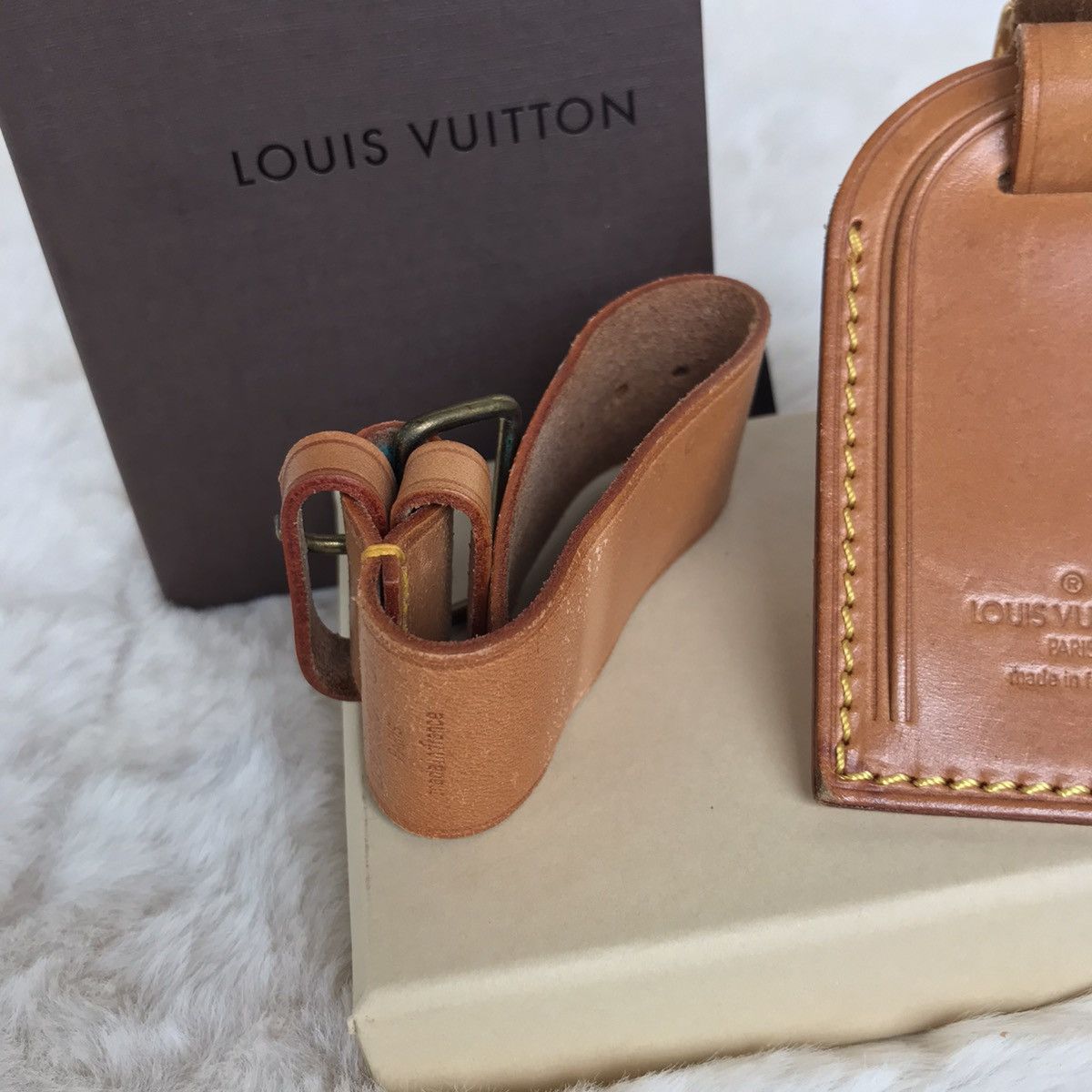 Louis Vuitton AUTHENTIC LOUIS VUITTON NAME TAG ACCESSORY LUGGAGE TAG Size ONE SIZE - 5 Thumbnail
