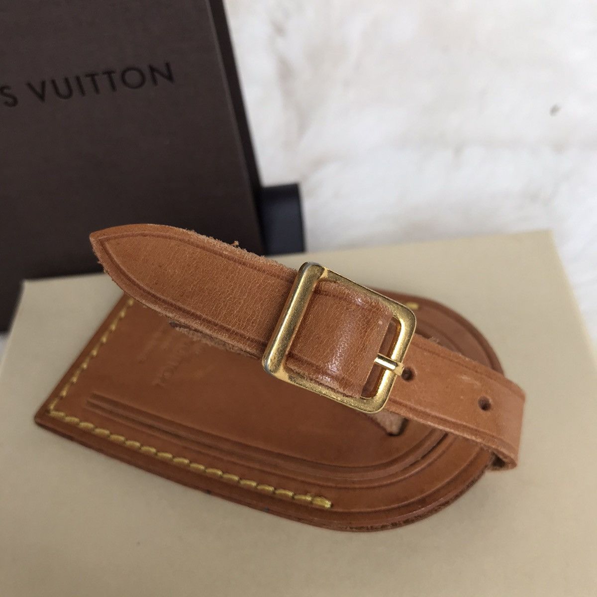 Louis Vuitton AUTHENTIC LOUIS VUITTON NAME TAG ACCESSORY LUGGAGE TAG Size ONE SIZE - 8 Thumbnail