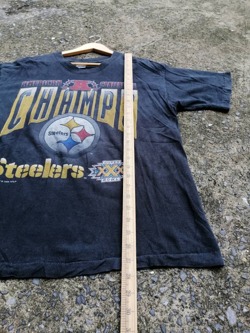 NFL × Salem Sportswear × Vintage Vintage 90s NFL Steelers Superbowl 1996 Size US M / EU 48-50 / 2 - 4 Thumbnail