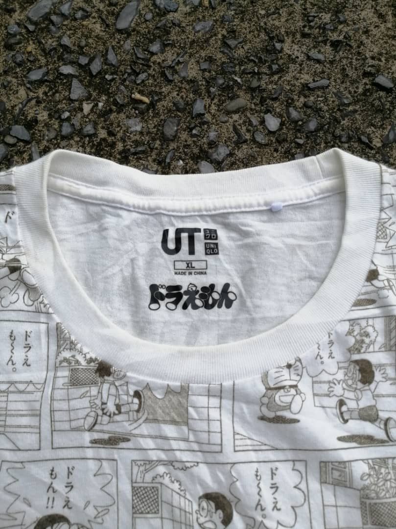 Uniqlo Uniqlo X Doraemon Allover Print Manga Tee Size US L / EU 52-54 / 3 - 7 Thumbnail