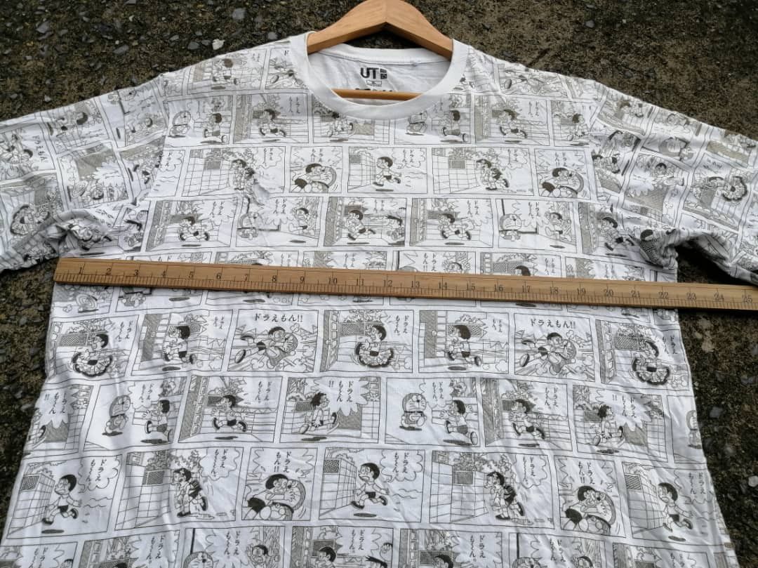 Uniqlo Uniqlo X Doraemon Allover Print Manga Tee Size US L / EU 52-54 / 3 - 3 Thumbnail