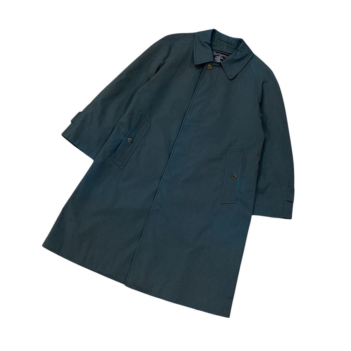 Burberry Vintage Burberrys Overcoat Size US M / EU 48-50 / 2 - 2 Thumbnail