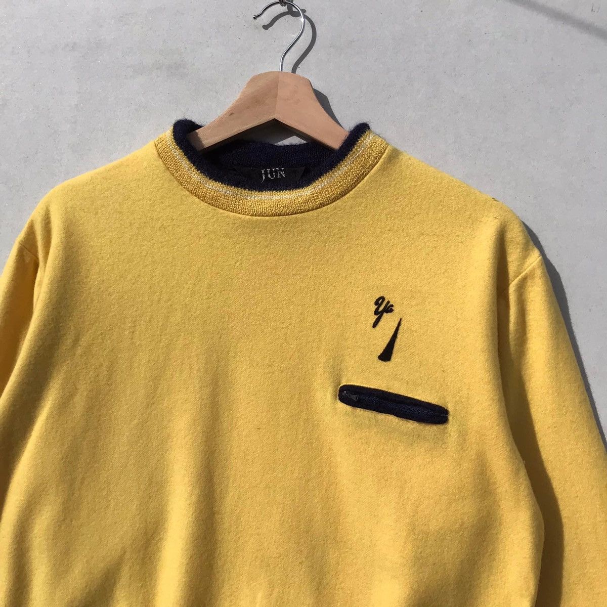 JUN MEN RARE🔥 Vintage Jun Men Sweatshirts Wool Size US M / EU 48-50 / 2 - 2 Thumbnail
