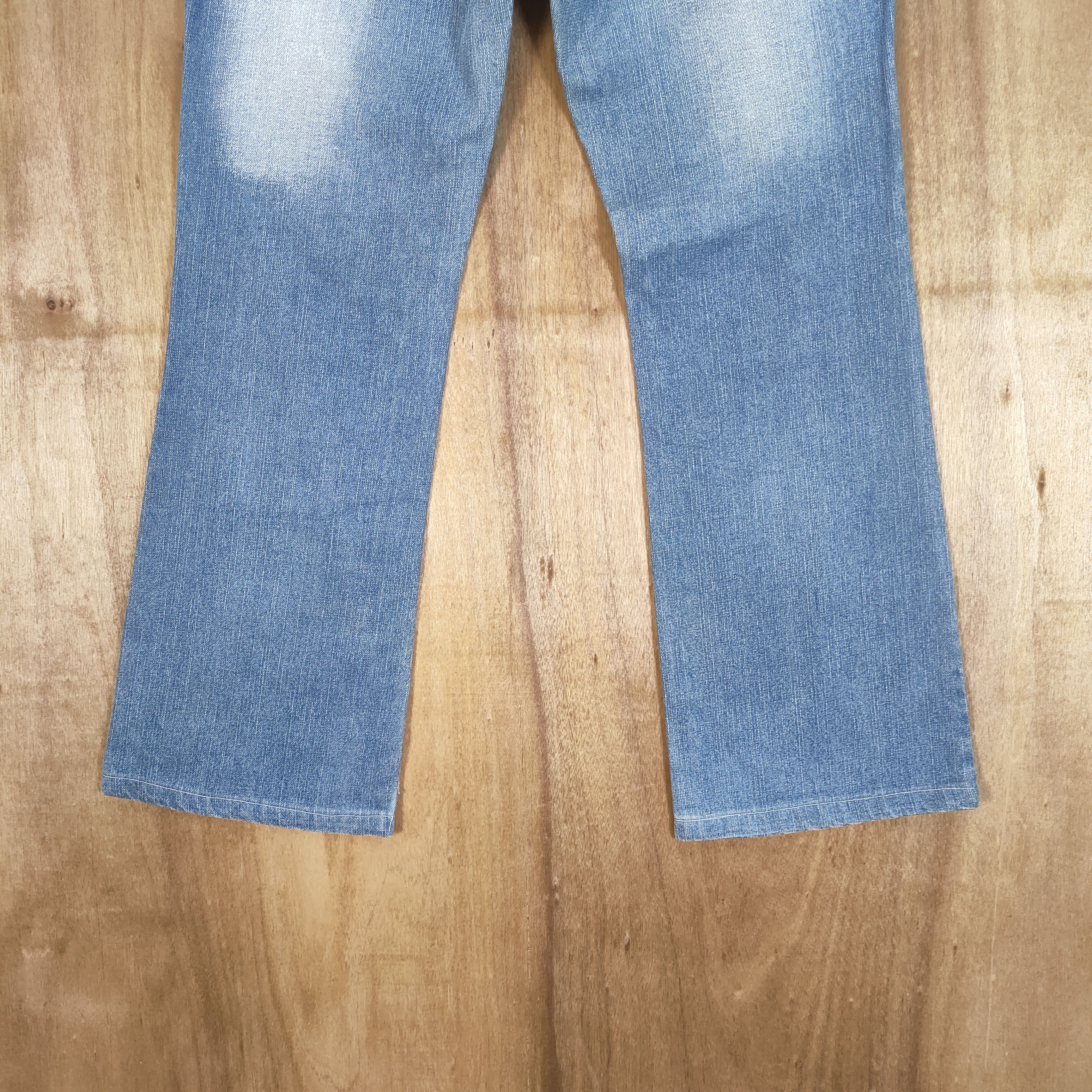 Japanese Brand JAPANESE BRAND FADED FLARE DENIM PANTS Size US 30 / EU 46 - 10 Thumbnail