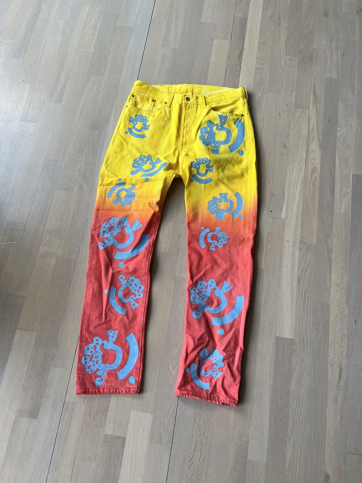 image of B Stroy x Denim Tears Bstroy Dyed Denim, Men's (Size 34)