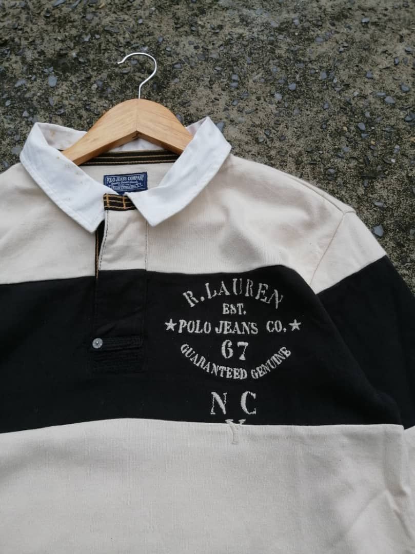 Polo Ralph Lauren Polo Ralph Lauren Rugby Polos Size US M / EU 48-50 / 2 - 2 Thumbnail