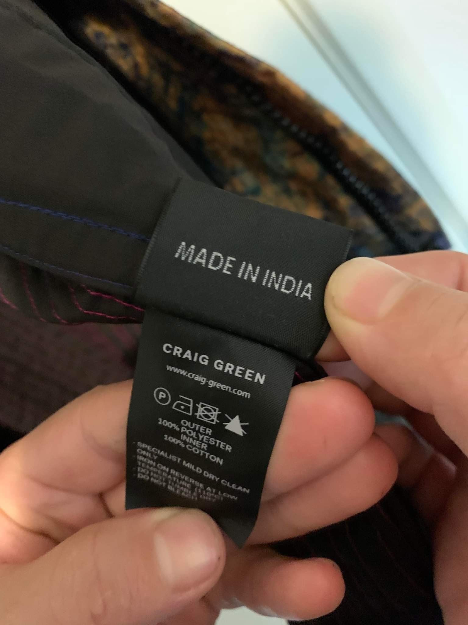 Craig Green Vibrating floral jacket Size US M / EU 48-50 / 2 - 6 Thumbnail