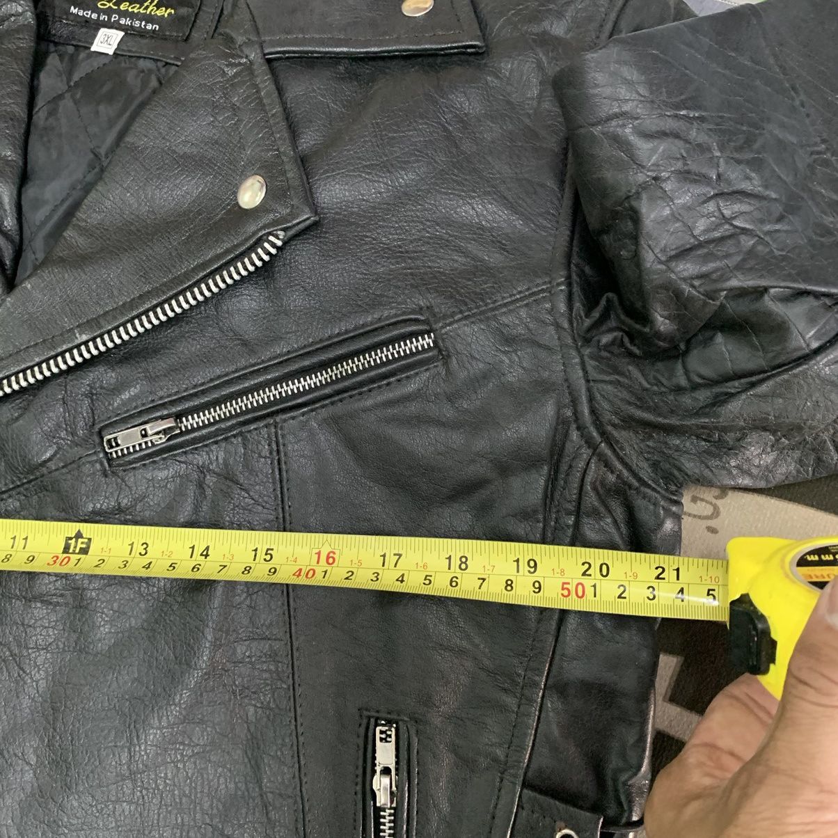 Leather A1 Real Leather Biker Jacket Size US M / EU 48-50 / 2 - 9 Thumbnail