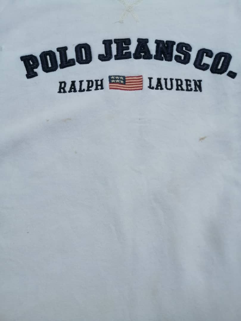 Polo Ralph Lauren × Vintage Polo Ralph Lauren Spellout Sweatshirt Size US M / EU 48-50 / 2 - 7 Thumbnail