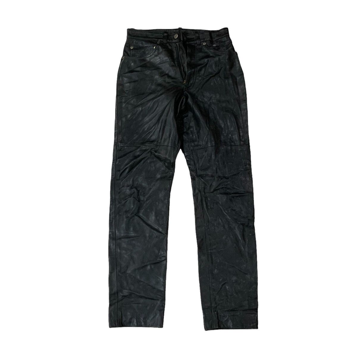 BIGI 🇯🇵Men’s Bigi Leather Pants Size US 26 / EU 42 - 1 Thumbnail