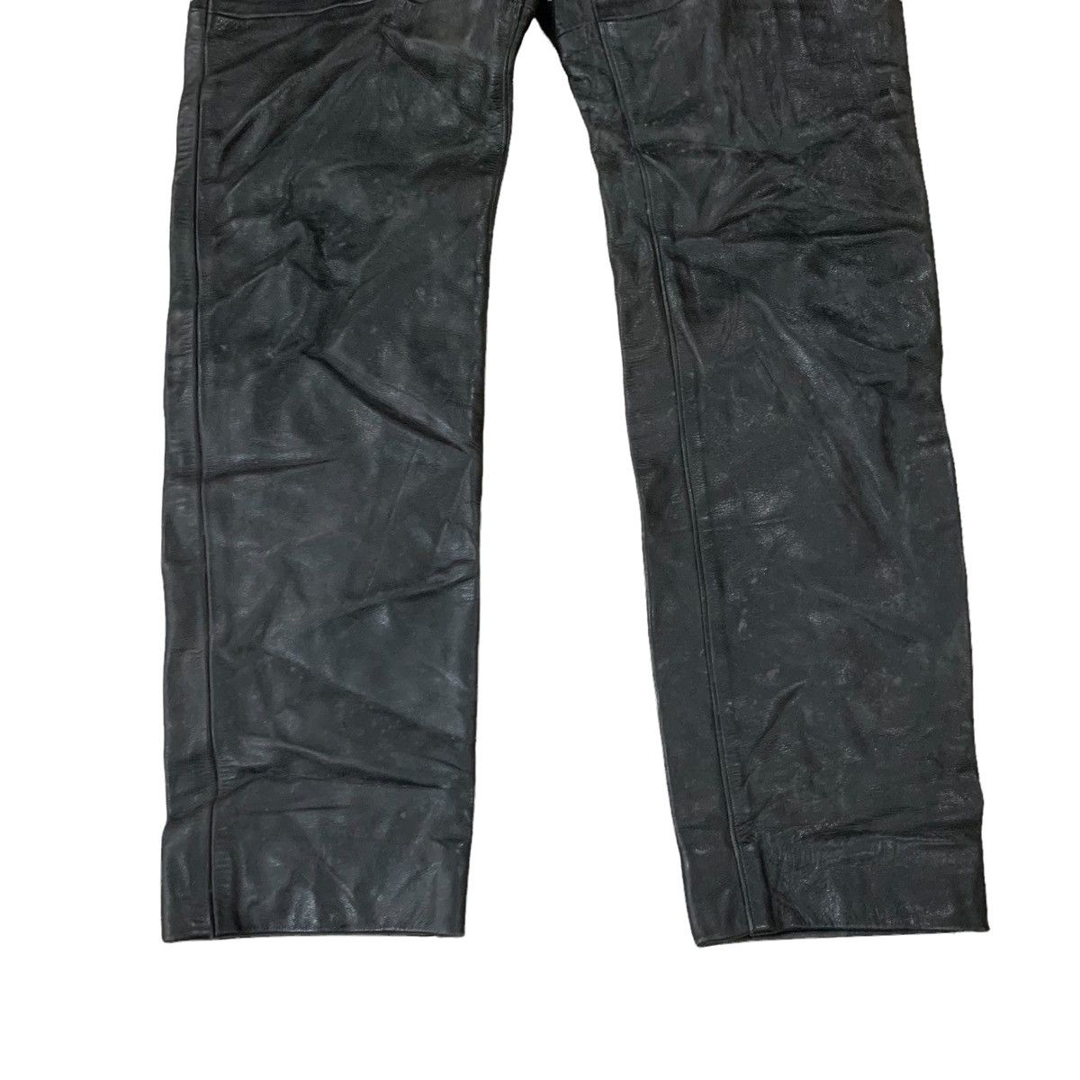 BIGI 🇯🇵Men’s Bigi Leather Pants Size US 26 / EU 42 - 3 Thumbnail