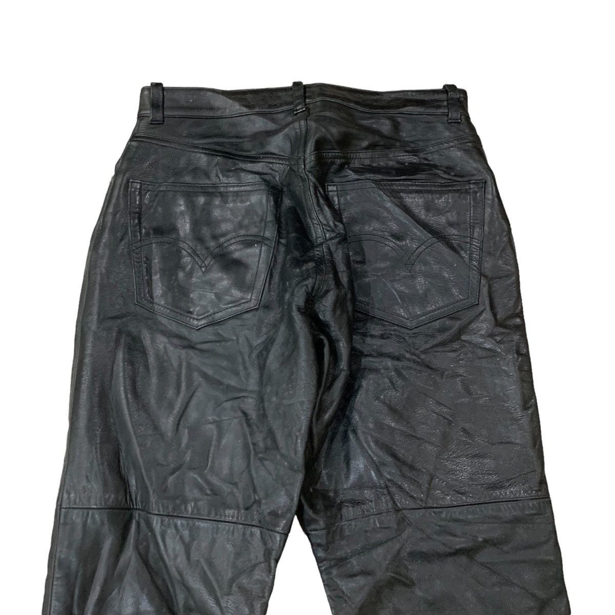 BIGI 🇯🇵Men’s Bigi Leather Pants Size US 26 / EU 42 - 6 Thumbnail