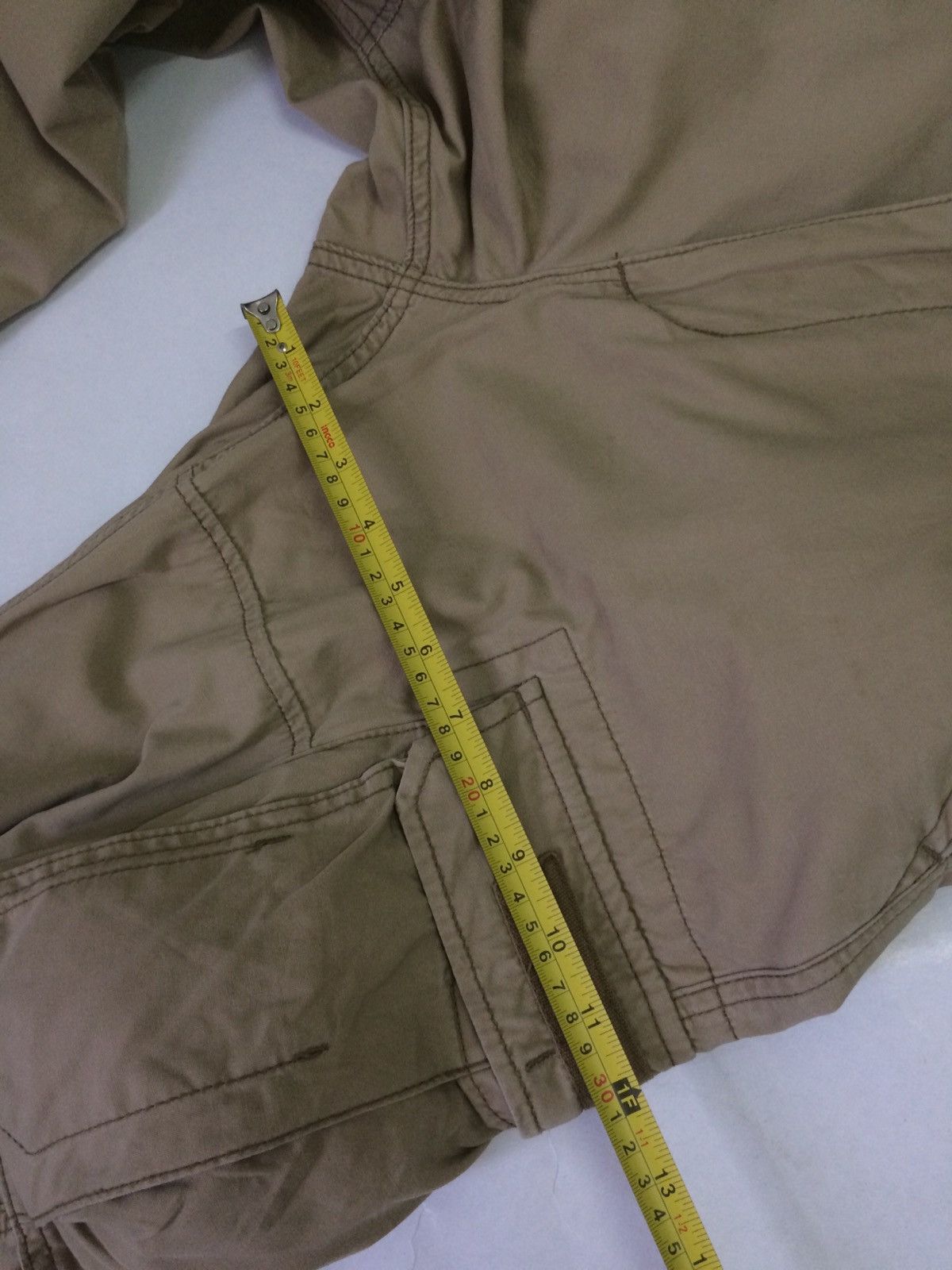 Alpha Industries × Beauty Beast 💥ALPHA INDUSTRIES KHAKI CARGO POCKET PANTS Size US 32 / EU 48 - 17 Thumbnail