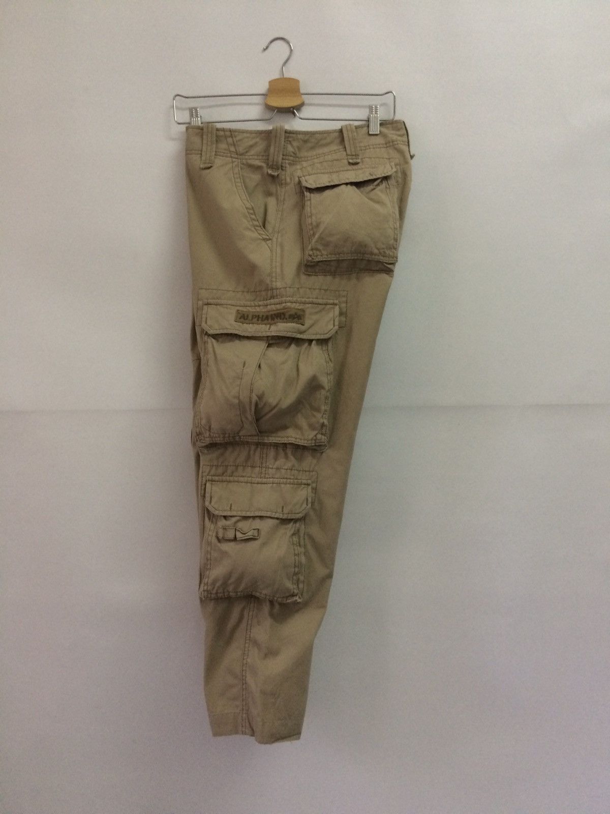 Alpha Industries × Beauty Beast 💥ALPHA INDUSTRIES KHAKI CARGO POCKET PANTS Size US 32 / EU 48 - 10 Thumbnail