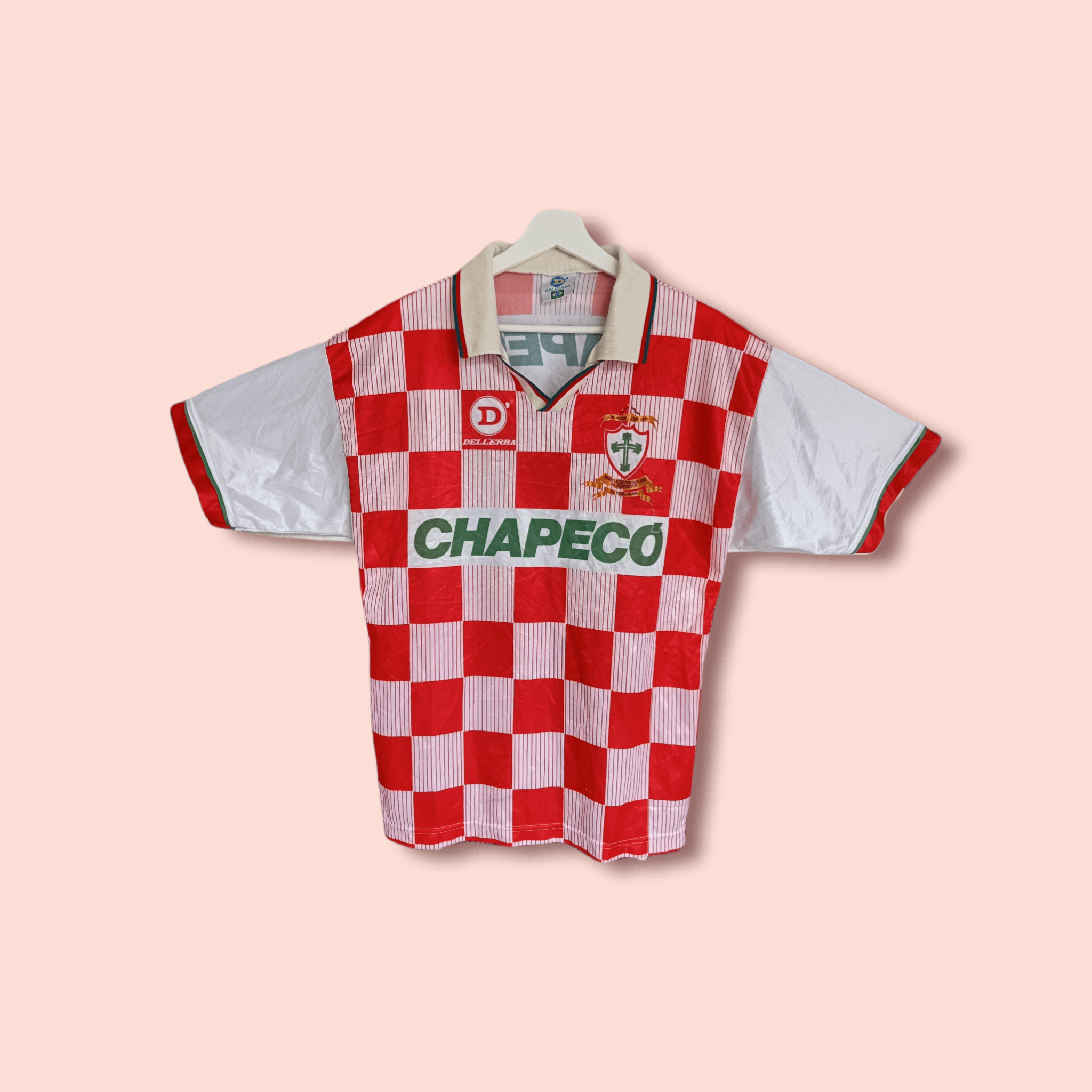 Vintage Chapeco Portuguese Soccer Club Jersey Size US M / EU 48-50 / 2 - 1 Thumbnail