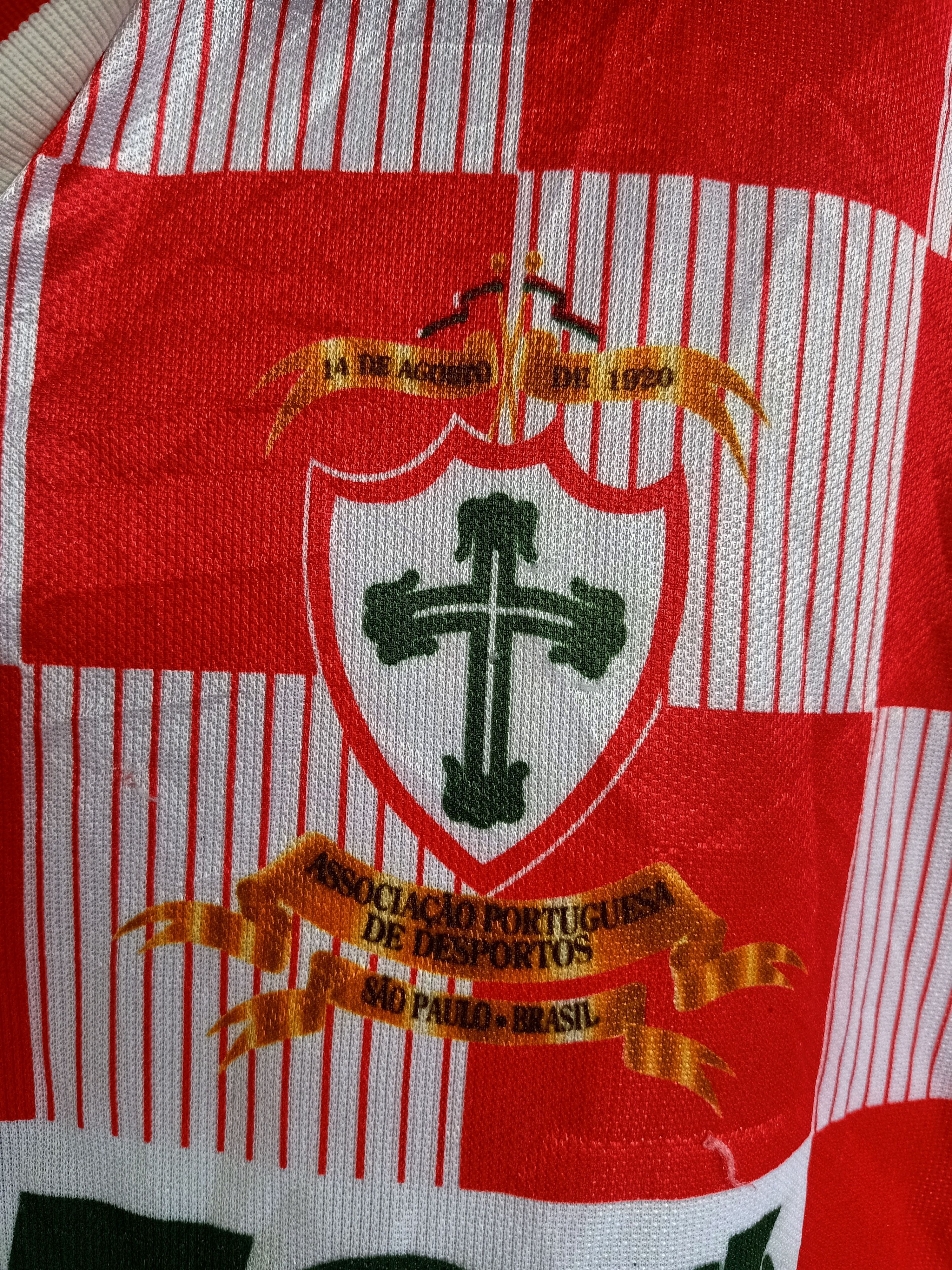 Vintage Chapeco Portuguese Soccer Club Jersey Size US M / EU 48-50 / 2 - 5 Thumbnail