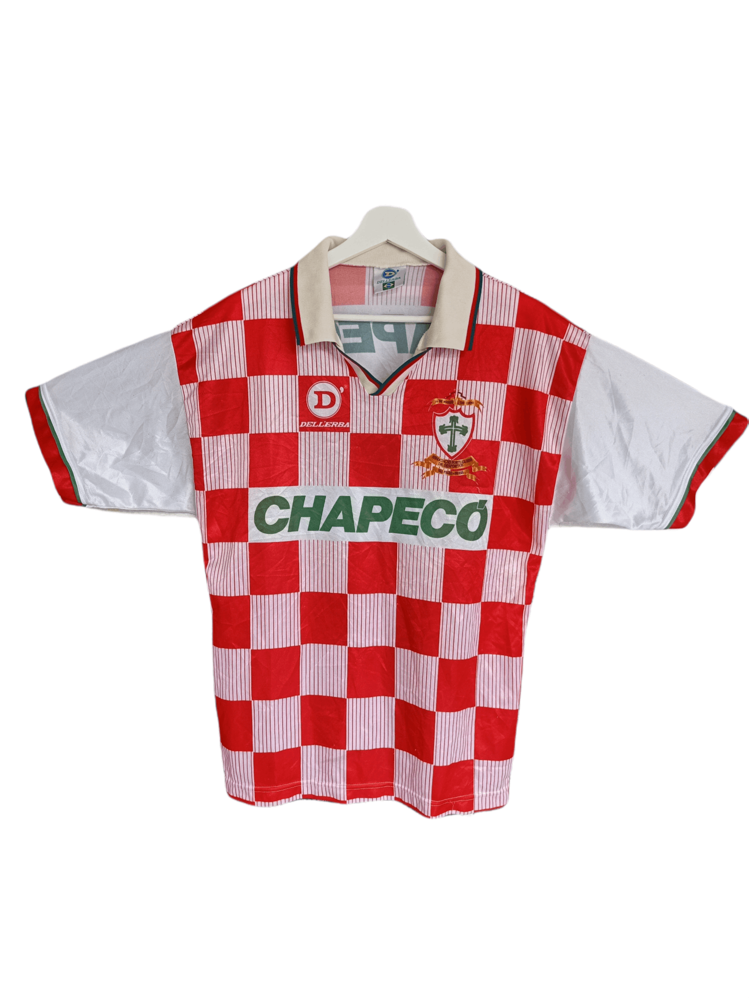 Vintage Chapeco Portuguese Soccer Club Jersey Size US M / EU 48-50 / 2 - 8 Thumbnail