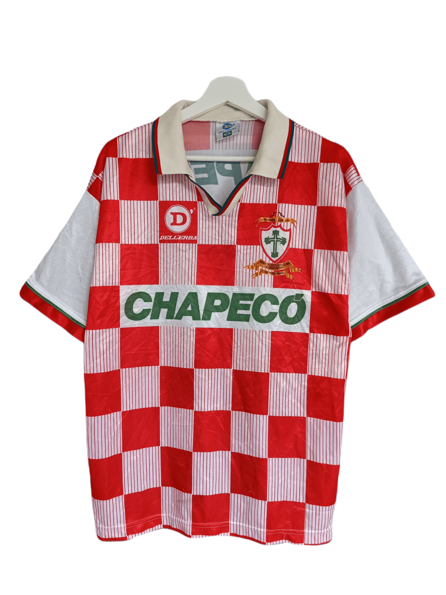 Vintage Chapeco Portuguese Soccer Club Jersey Size US M / EU 48-50 / 2 - 4 Thumbnail
